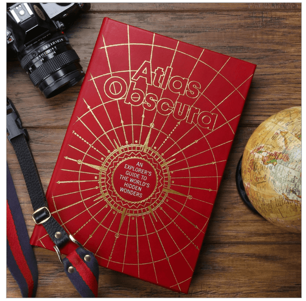 Atlas Obscura - Red Genuine Leather - The National Memo