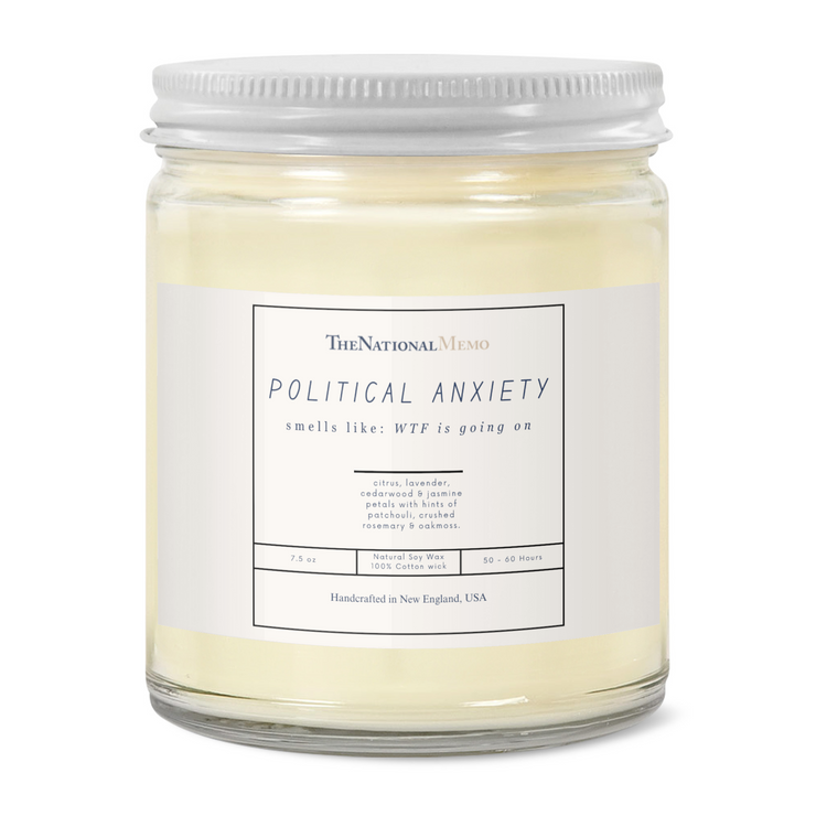 Political Anxiety Candle
