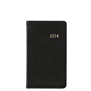2024 Pocket Datebook Planner 5" - Traditional & Goatskin