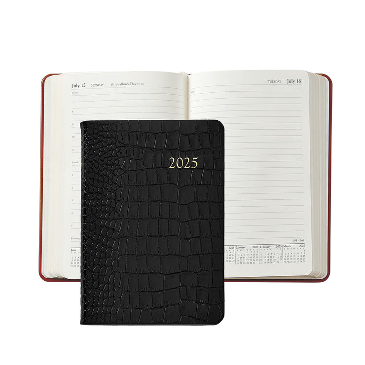 2025 Daily Journal - Traditional/Goatskin/Crocodile