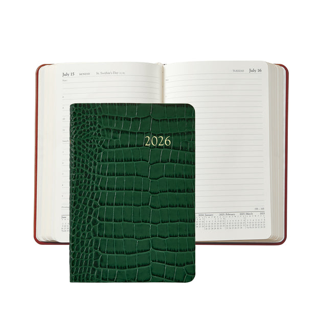 2026 Daily Journal - Traditional/Goatskin/Crocodile