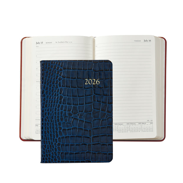 2026 Daily Journal - Traditional/Goatskin/Crocodile
