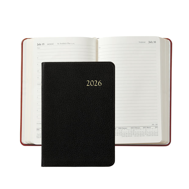 2026 Daily Journal - Traditional/Goatskin/Crocodile