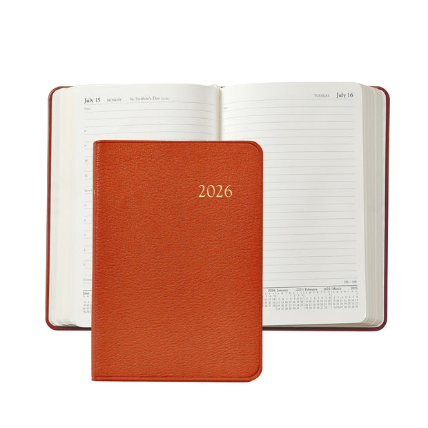 2026 Daily Journal - Traditional/Goatskin/Crocodile