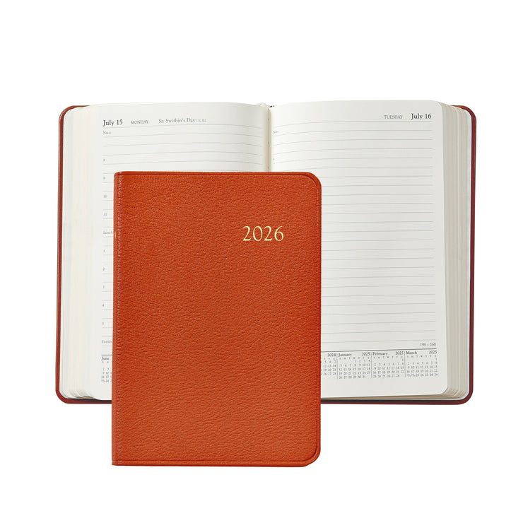 2026 Daily Journal - Traditional/Goatskin/Crocodile