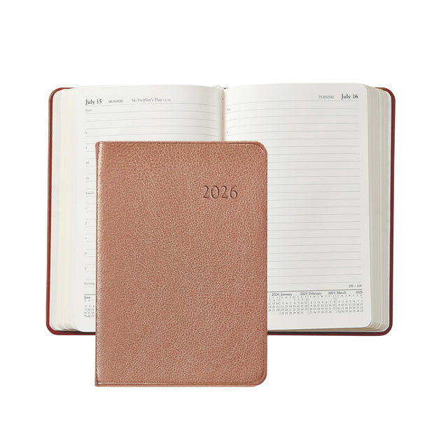 2026 Daily Journal - Traditional/Goatskin/Crocodile