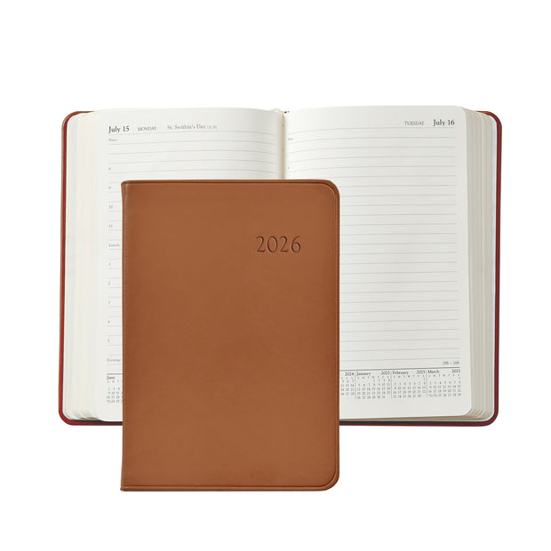 2026 Daily Journal - Traditional/Goatskin/Crocodile