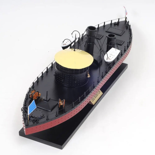 USS MONITOR Civil War Ship Model