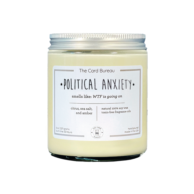 Political Anxiety Candle