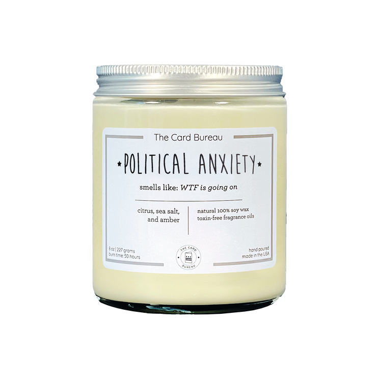 Political Anxiety Candle