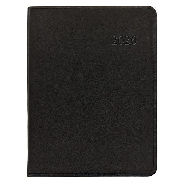 2026 Desk Diary - Traditional/Goatskin/Crocodile
