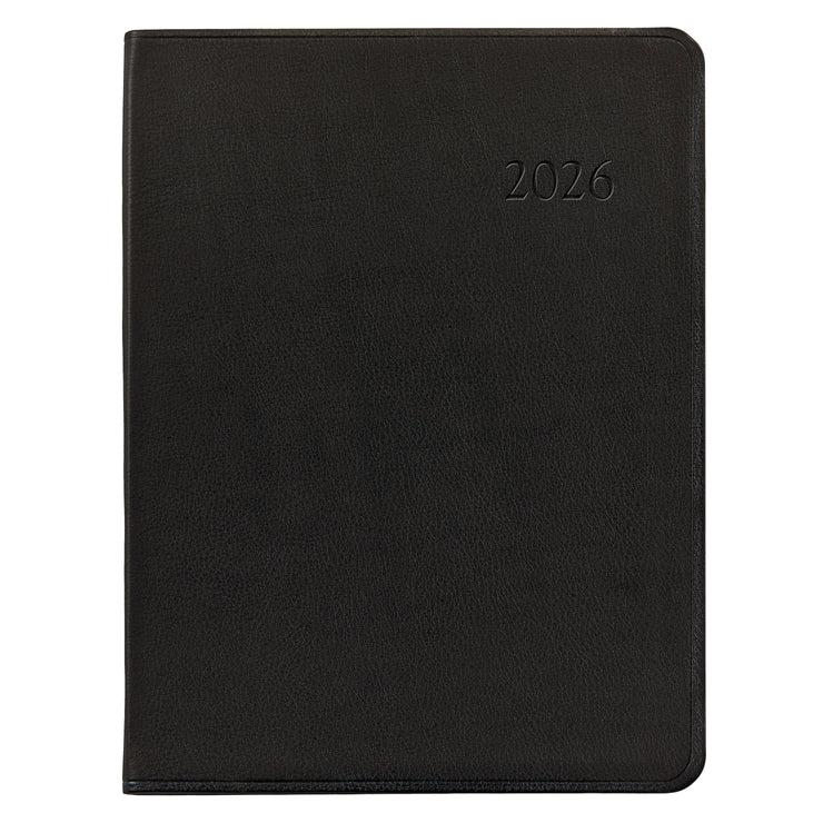 2026 Desk Diary - Traditional/Goatskin/Crocodile
