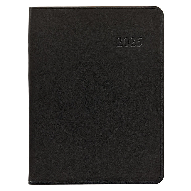 2025 Desk Diary - Traditional/Goatskin/Crocodile