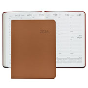 2026 Desk Diary - Traditional/Goatskin/Crocodile