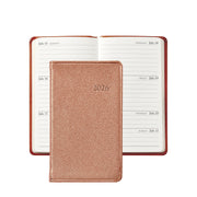 2026 Pocket Datebook Planner 5" - Traditional & Goatskin