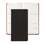 2026 Pocket Datebook Planner 6" - Traditional, Goatskin, & Crocodile Leather
