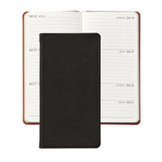 2025 Pocket Datebook Planner 6" - Traditional, Goatskin, & Crocodile Leather - The National Memo