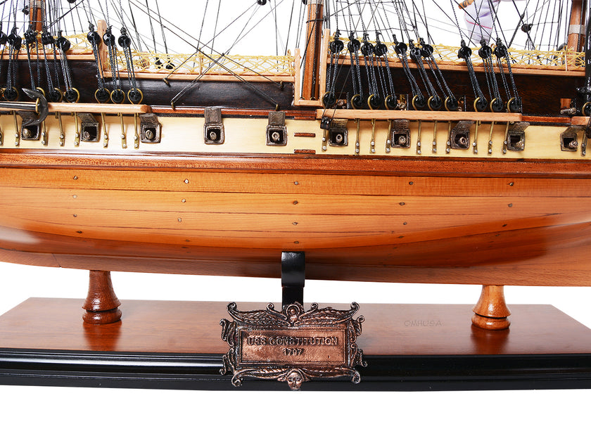 Ultimate USS Constitution Combo: A Model Ship and Classic Hat– The ...