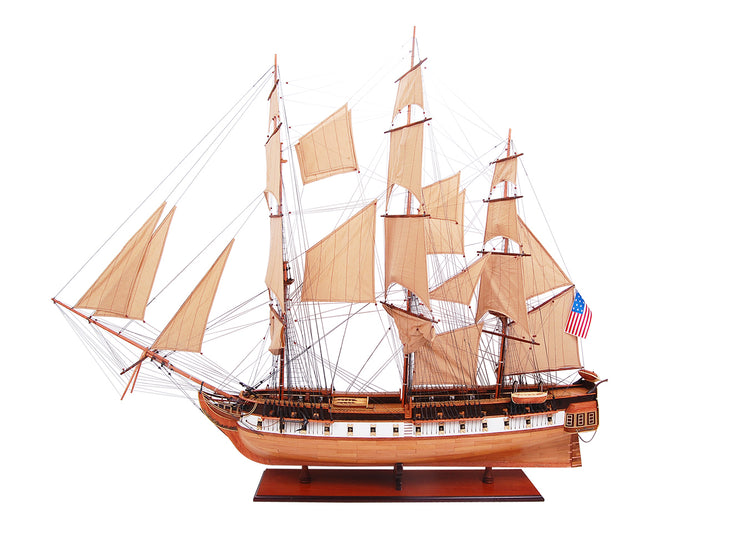 Ultimate USS Constitution Combo: A Model Ship and Classic Hat