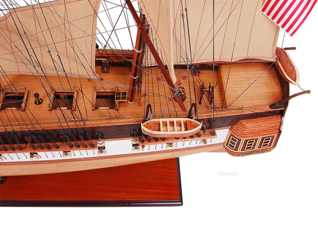 Ultimate USS Constitution Combo: A Model Ship and Classic Hat