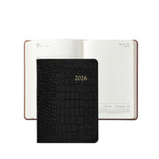 2026 Notebook - Traditional/Goatskin/Crocodile