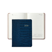 2026 Notebook - Traditional/Goatskin/Crocodile