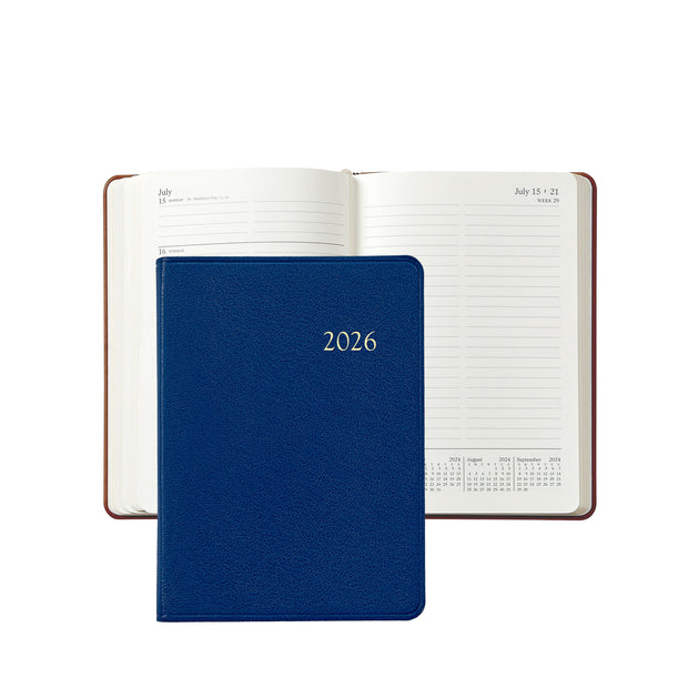 2026 Notebook - Traditional/Goatskin/Crocodile