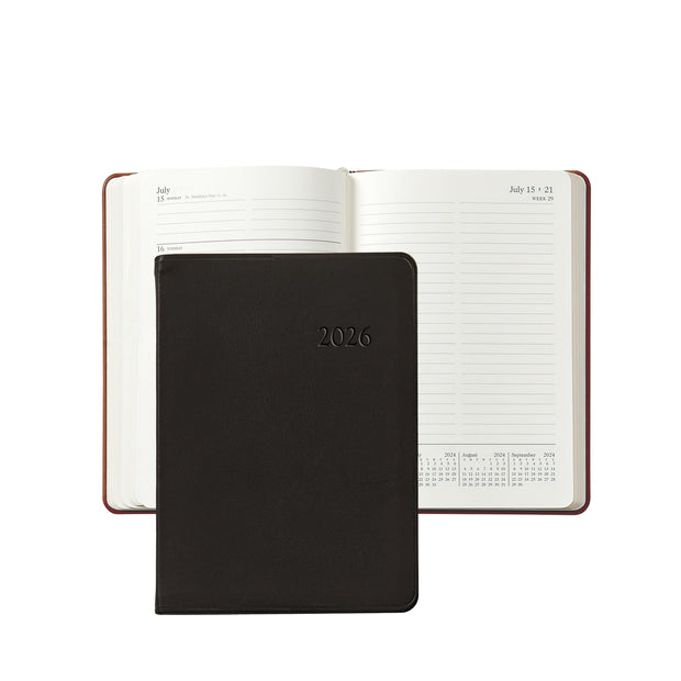 2026 Notebook - Traditional/Goatskin/Crocodile
