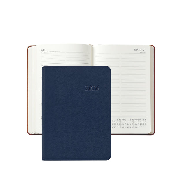 2026 Notebook - Traditional/Goatskin/Crocodile