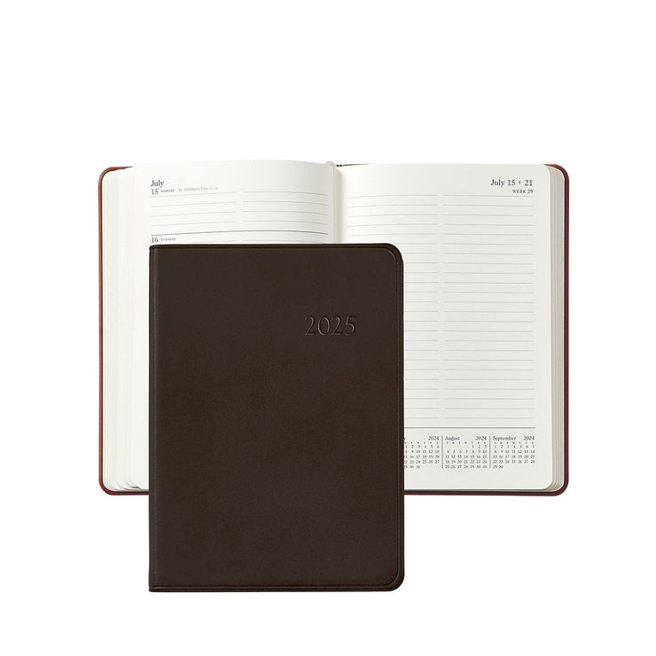 2025 Notebook - Traditional/Goatskin/Crocodile