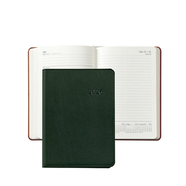 2026 Notebook - Traditional/Goatskin/Crocodile