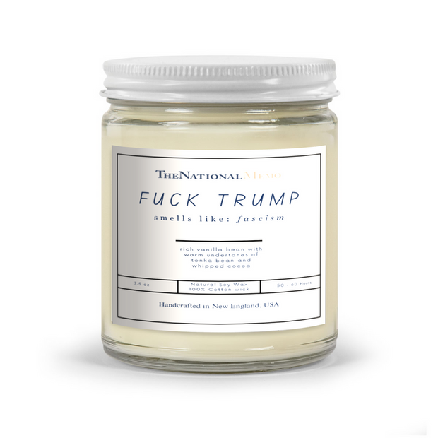 Fuck Trump Candle