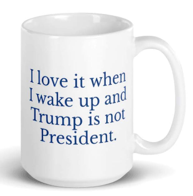 Trump no longer President Coffee Mug