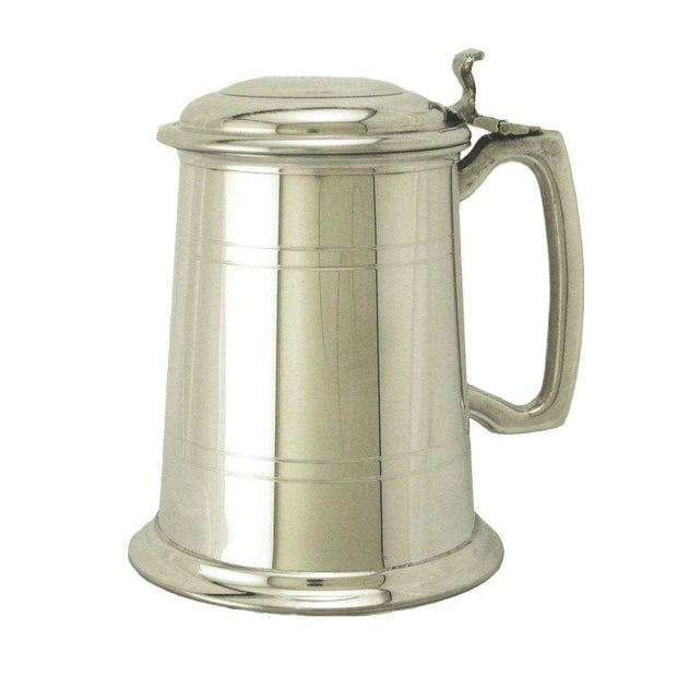 Pewter Tankard with Hinged Lid - The National Memo
