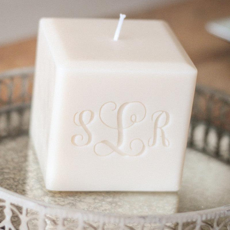 Personalized Hand Poured Soy Candle, 3" - The National Memo