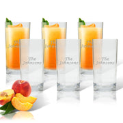 Personalized Cooler Glasses, Set of 6 - The National Memo