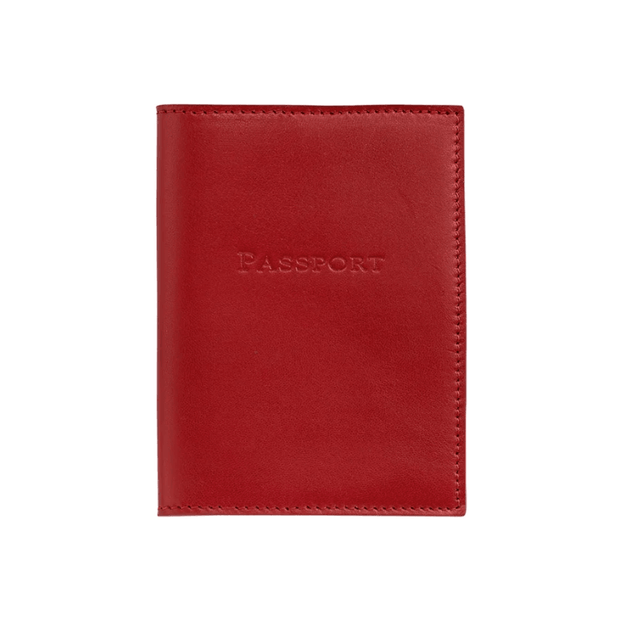 Leather Passport Holder - Traditional, Goatskin and Crocodile - The National Memo