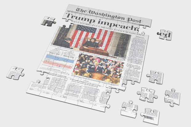 Trump Impeached Jigsaw Puzzle - The National Memo