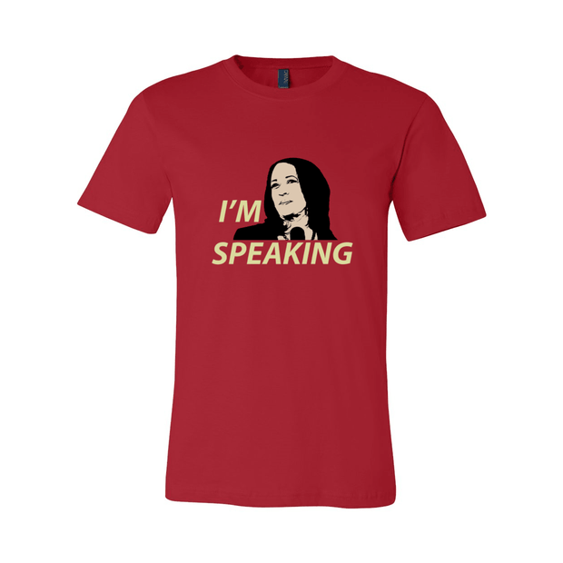 I'm Speaking Short Sleeve Jersey Tee - The National Memo