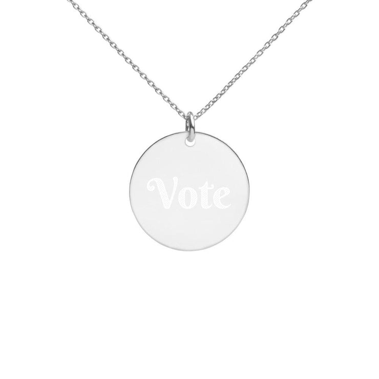 Engraved Vote Necklace - The National Memo